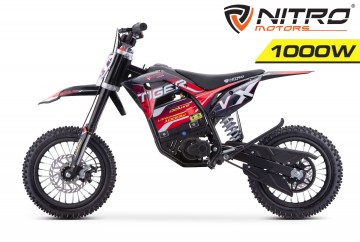 Eco Dirtbike TIGER VX 1000W 36V13Ah Lithium 12/12