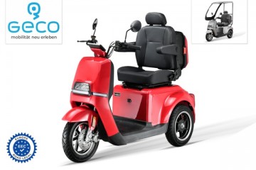 Geco Senio U1 Scooter 1000W 60V 20Ah met magneetrem 6 km/u