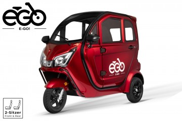 EGO! eK3 V3 1,5 kW 60V elektrische brommobiel | 25 of 45 km/u