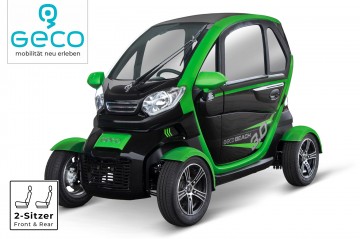 Geco Beach V9 3kW 60V elektrische minicar | 45 km/u