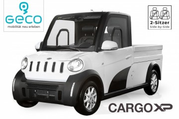 Geco Cargo gXP 7,5 kW 72V 105Ah elektrische mini truck | 76 km/u