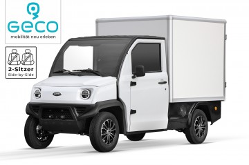 Geco Heavy Cargo gXC 10kW 150Ah LiFePO4 elektrische mini truck | 75 km/u