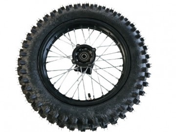 (209B4c) 12 inch velg + Band 15mm asgat(achter)