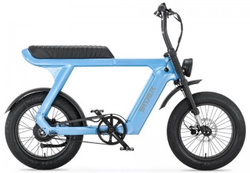 STOER UrbanX - sky blue - elektrische fatbike