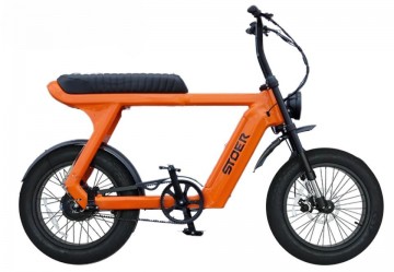 STOER UrbanX - orange - elektrische fatbike