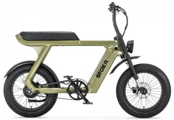 STOER UrbanX - olive green - elektrische fatbike