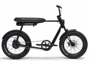 Phatfour FLX - black - elektrische fatbikes