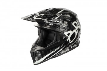 KIMO BRO Kinder Crosshelm Helm Sport Black ECE 